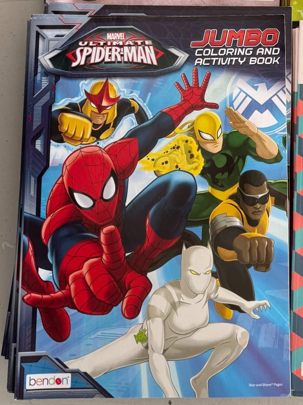 Ultimate Spiderman Coloring book set of 12